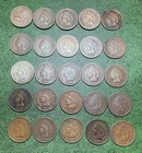 US Indian Head Cent Collection Auction Lot 1859 - 1909