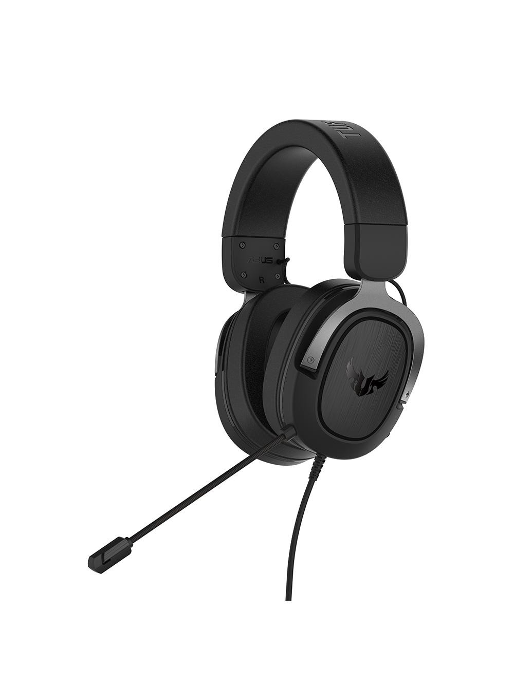 Asus tuf gaming h3 auricolare cablato a padiglione nero, grigio - Immagine 3