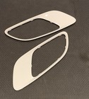 BMW E92 M3 OEM Hood Vent Grille Trim / Surround (PAIR) - Alpine White 🔥