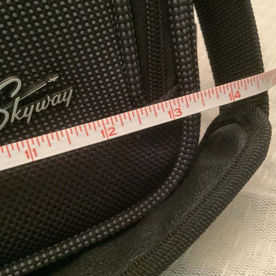 SKYWAY 手提包 笔记本电脑包 过夜 周末 旅行包 黑色 — 第 2/4 张图片