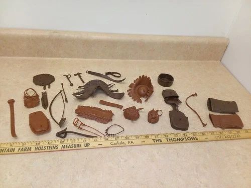 Lot Of 1960s Marx Johnny West Items