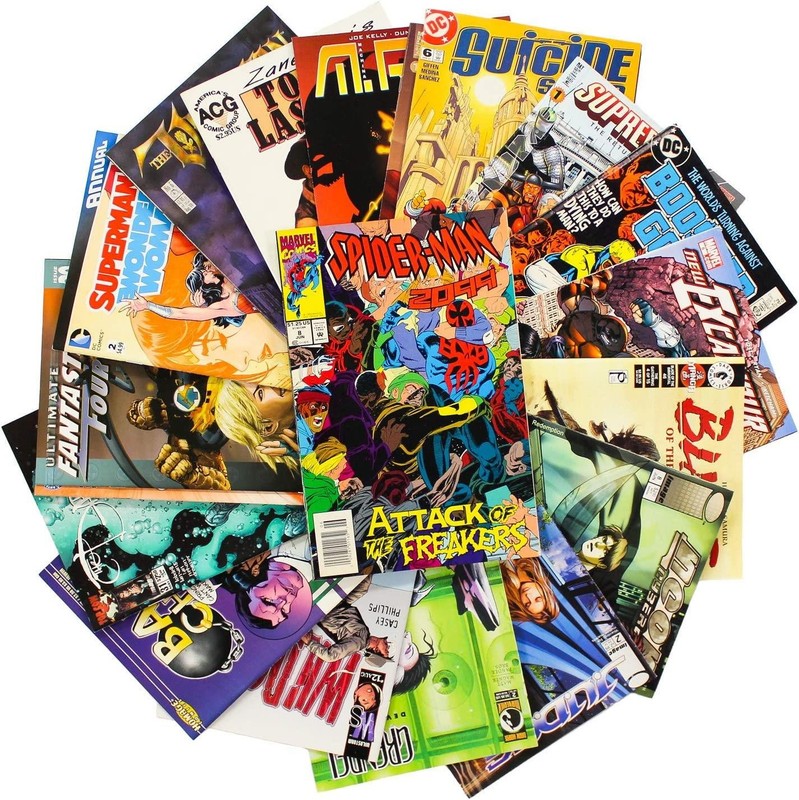 Comic Lot of 100, mix indie, DC and Marvel