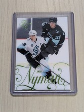 2025-26 UD Fleer FLAIR FORECHECK JANI NYMAN 112/349 #174 Seattle Kraken Rookie