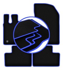 Velours-Autofußmatten für: Renault Captur II Crossover 2020-