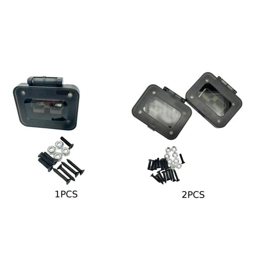 50 Amp For Anderson Connector Panel Base Flush Mount with Cover for Trailer Use - Afbeelding 12 van 23