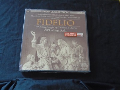 BEETHOVEN, Fidelio Solti Chicargo Symphony USA New Sealed 3LP box set FREE SHIP