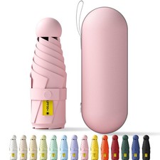 Kapselschirm Mini Taschenschirm Regenschirm Klein
