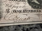 Two Rare 100 Dollar Confederate Bills With Cosective Serial Numbers — photo 5