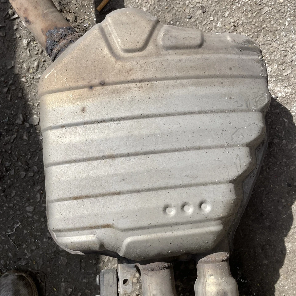 AUDI Q5 S LINE TDI Quattro escape sección central trasero y silenciador 8R0253611H Foto 3 de 4