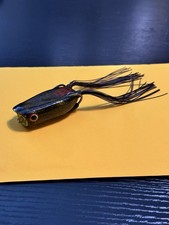 Bass Mafia Cannonball Premium Hollow Body Frog2.5”3/4oz Green Pumpkin Chartreuse
