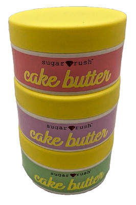 Tarte Sugar Rush Cake Butter Whipped Body Butter Trio Sugar~ Apple~Peppermint