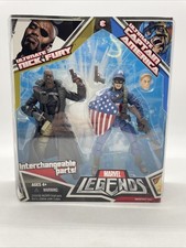 Hasbro Marvel Legends Ultimate Nick Fury & Ultimate Captain America 2 Pack NIB