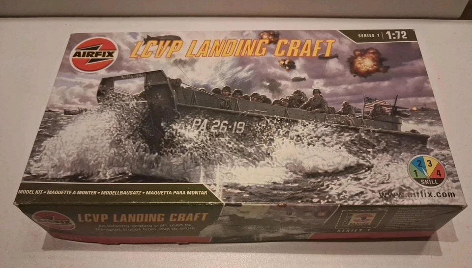 Airfix - 01321 - 1:72 - LCVP Landing Craft Series 1 - unbebaut, OVP - Bild 4 von 4