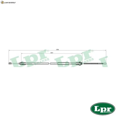SEILZUG FESTSTELLBREMSE C0685B FÜR RENAULT CLIO/II/Hatchback/Van/MIO/Mk 1.1L - Bild 1 von 4