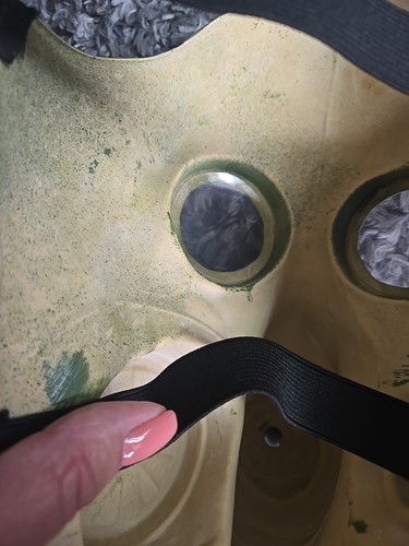 HALLOWEN Maschera Fumo Zombie Biohazard Maschera Antigas Verde di Ghoulish - Foto 14 di 16