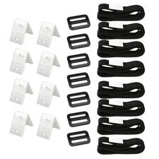 Universal In-Ground Swimming Pool Strapping Kit Solar Cover Reel Attachment