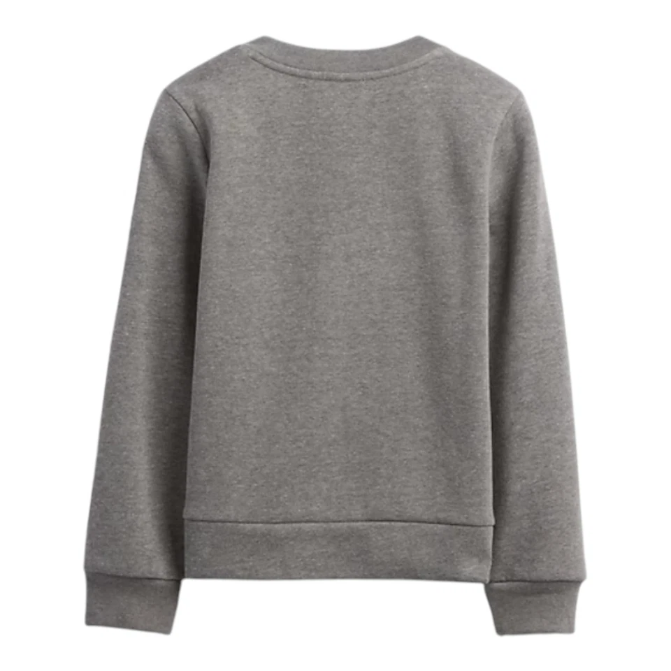 NWT Gap Kids Gray Sweater with Bear & Heart Print Girl's #835122 - Image 2 of 3