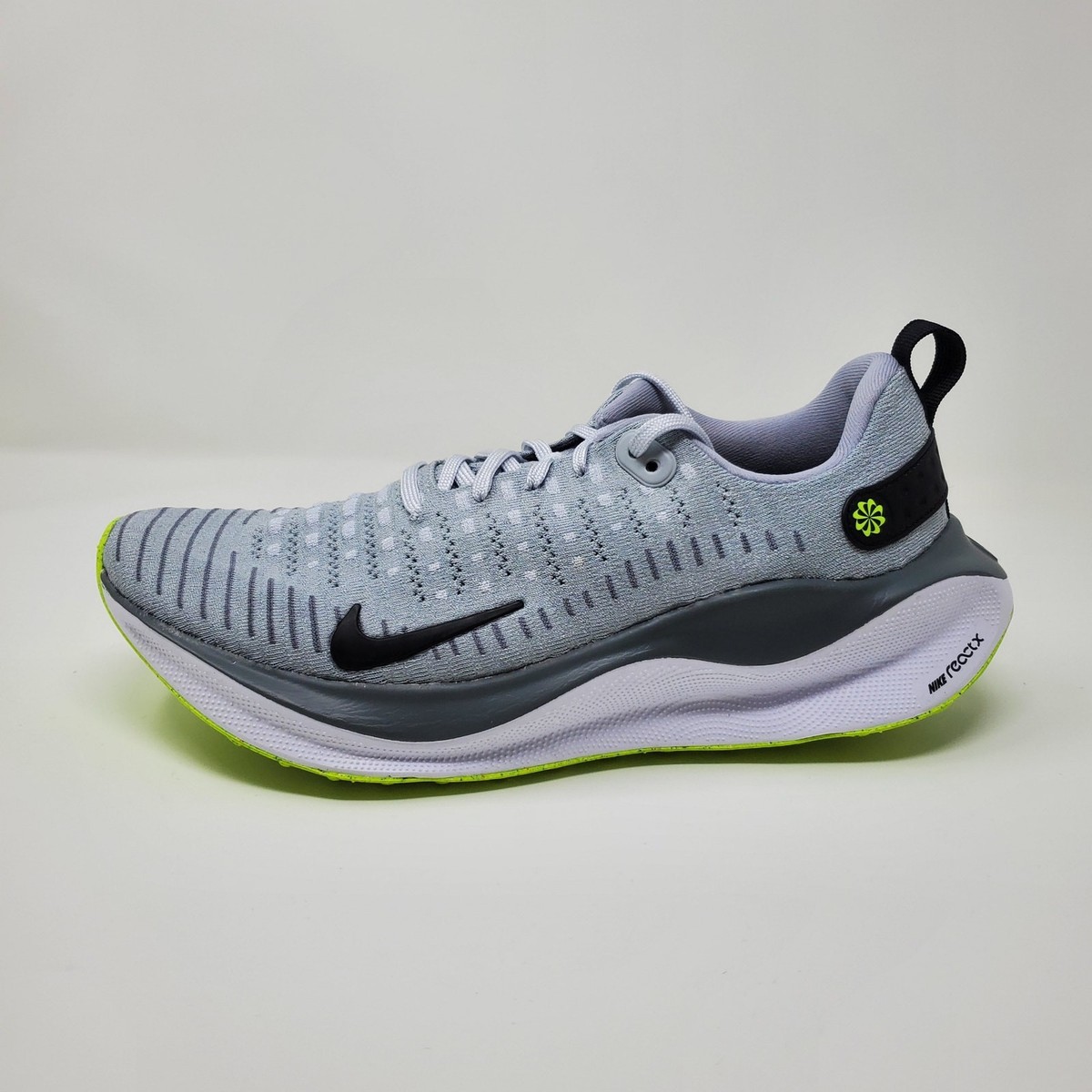 Nike ReactX Infinity Run 4 Wolf Grey Black DR2665-002 Men's Size 8