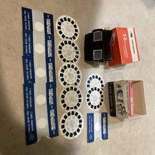 VTG Find View-Master 3-D Viewer Model E w/Org Box Plus More 7 Reels