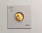 1951 D Lincoln Wheat Cent UNC