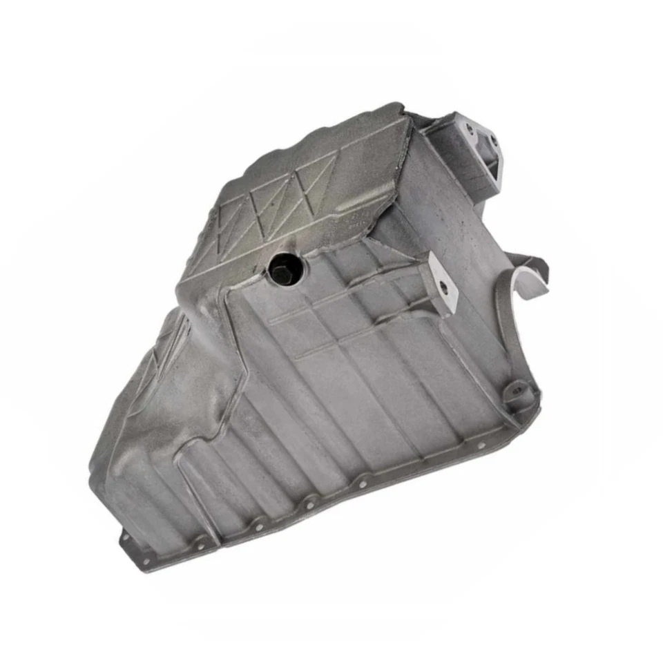 Para Ford E-150/E-250 Econoline 2000-2002 cárter de aceite del motor | aluminio | color gris Foto 3 de 4