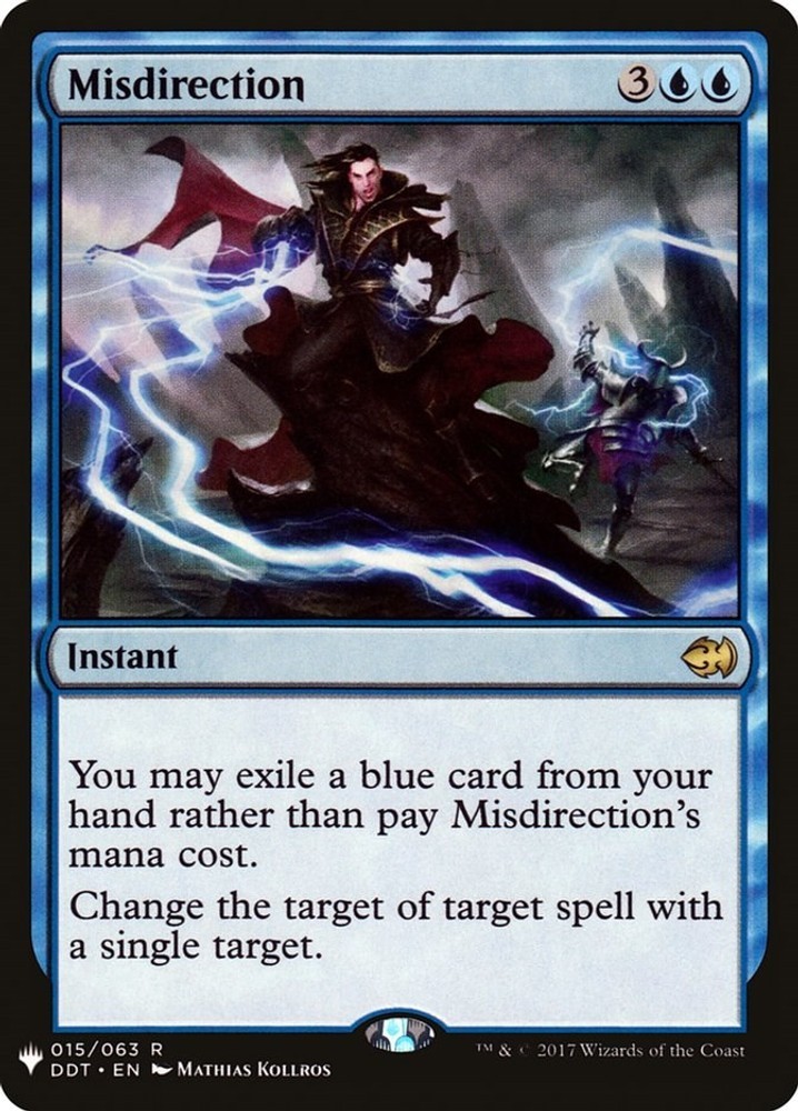 Misdirection Rare 15 LIST The List Reprints Near Mint NM Magic