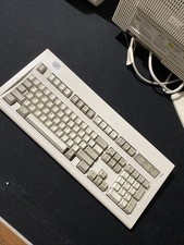 Vintage IBM Mechanical Keyboard Clickity Clack Model M F2 1984 Made USA Computer