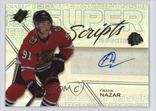 2024-25 SPx Superscripts Rookies Frank Nazar #SSR-FN Auto 5h0