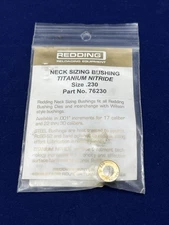 Redding Reloading Equipment Titanium Nitride Bushing .230 #76230