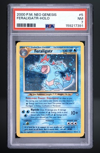 Feraligatr (Unlimited) graded PSA 7 for sale on eBay