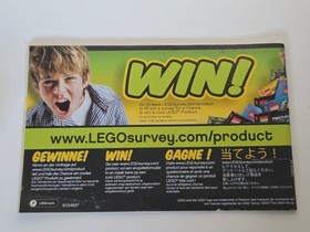 LEGO Ninjago Masters Of Spinjitzu Instruction Manual Booklet Set 70502