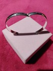 Schmuck Armreif 925 Sterling Silber glänzend Verschluß zu öffnen Neu