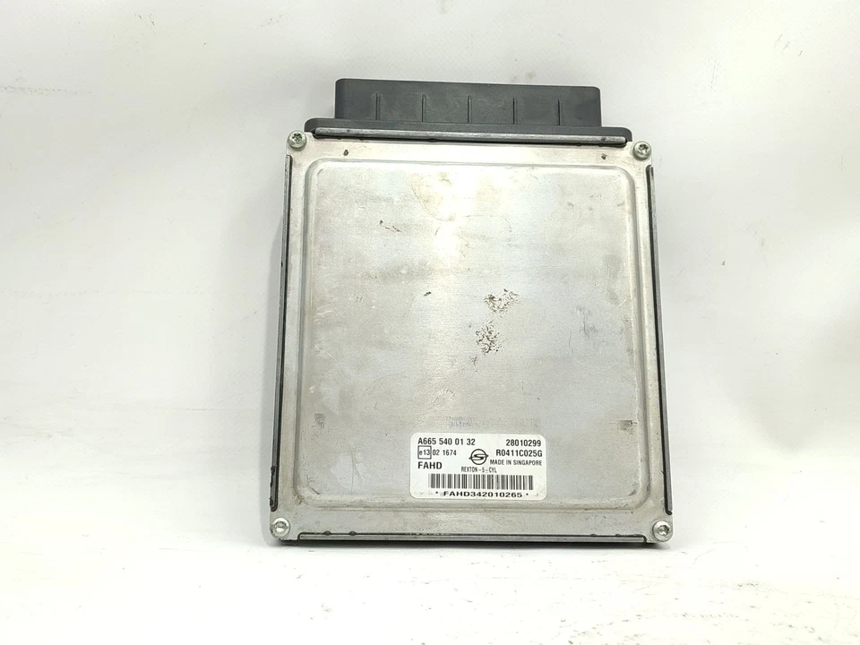 A6655400132 CENTRALINA MOTORE / 2430523 PER SSANGYONG REXTON / REXTON II GAB_ - Immagine 2 di 4