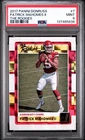 2017 Panini Donruss Optic PATRICK MAHOMES II The Rookies RC Holo Prizm #7 PSA 9