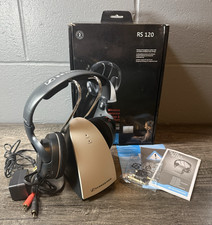 Sennheiser RS-120 Wireless Headphone and Charging System with Box Tested Working