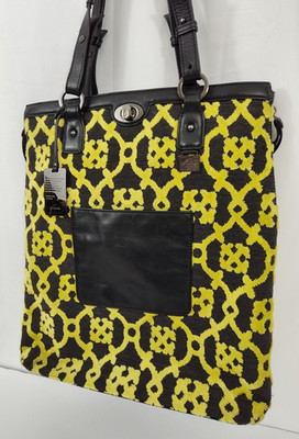 Petunia Pickle Bottom Troubadour Tote Midnight Saffron Expandable Leather Sides