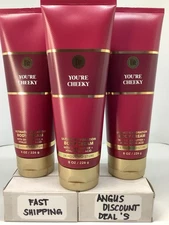 Bath & Body Works “YOU'RE CHEEKY “ “3 PACK” Hydration Body Cream 8oz. Fast Ship