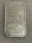 Rare Vintage Troy 1 Oz  Simmons /Refco Metals Fine Silver Bar  .999+  500 Minted