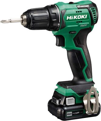 HiKOKI Cordless Driver 4.0Ah 10.8V with Quick Charger and Case DS12DD 2LS New