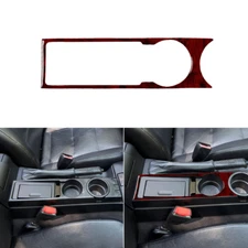 For BMW 3 Series E36 94-96 Red Wood Grain Cup Holder Frame Trim