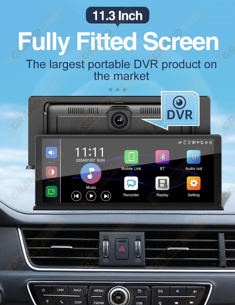 S*U様 11.3インチ 4K Car play .android Auto デ 11.3