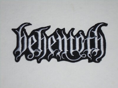 BEHEMOTH IRON ON EMBROIDERED PATCH