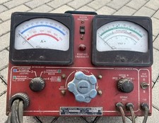 Vintage Sun Electric Volt-Ampere Tester Model VAT-28-4 DC 6-12 Chicago USA