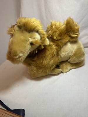 VTG Leosco Two Hump Camel 18'' Stuffed Animal Collection Brown Tan Plush