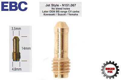 EBC Mikuni Vergaser Pilot Jets N151.067 Pilot Jets passt für Kawasaki Suzuki Yamaha