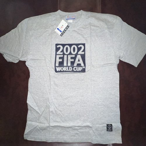 Vintage 2002 Fifa World Cup TeeShirt Korea Japan Official Merch Size 95(M)
