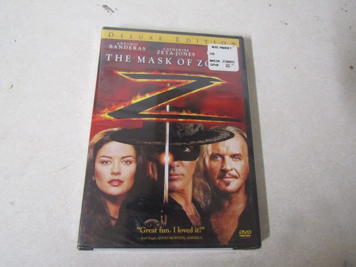 DVD MOVIE BRAND NEW SEALED THE MASK OF ZORO DELUXE EDITION ANTONIO