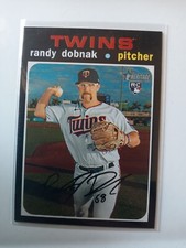 2020 Topps Heritage Randy Dobnak Rookie Rc #534 Twins Baseball