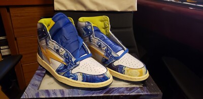 Kool Kiy/Reves Paris Air Kiy 85 HI Art Basel Van Gogh Edition Deadstock size 9