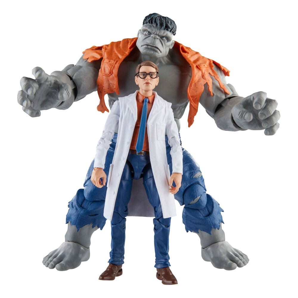 Avengers: Beyond Earth's Mightiest Marvel Legends Action Figures Gray Hulk & Dr.